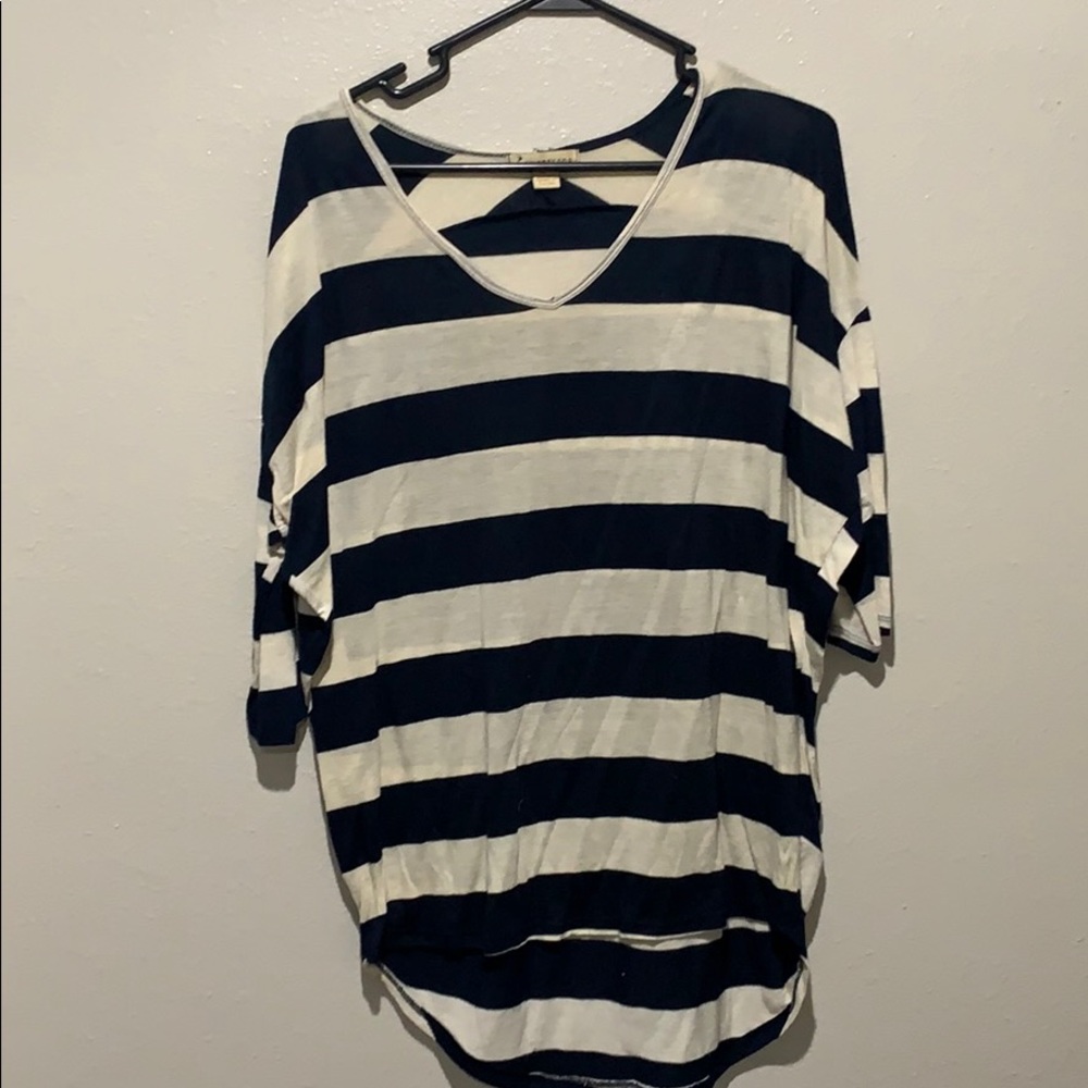 Forever 21 striped shirt, quarter sleeve